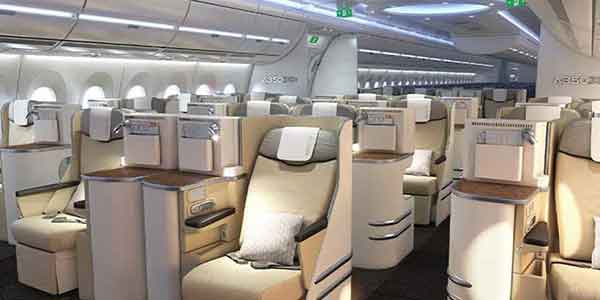 Aircraft cabin marking