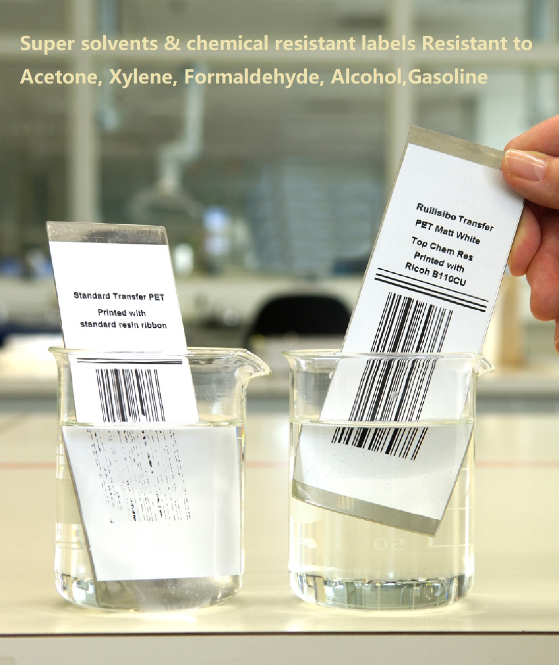 English high performance label solutions