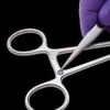 Surgical Scissors Dot Labels With Laser Etched Data Matrix