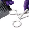 Surgical Scissors Dot Labels With Laser Etched Data Matrix - Image 3